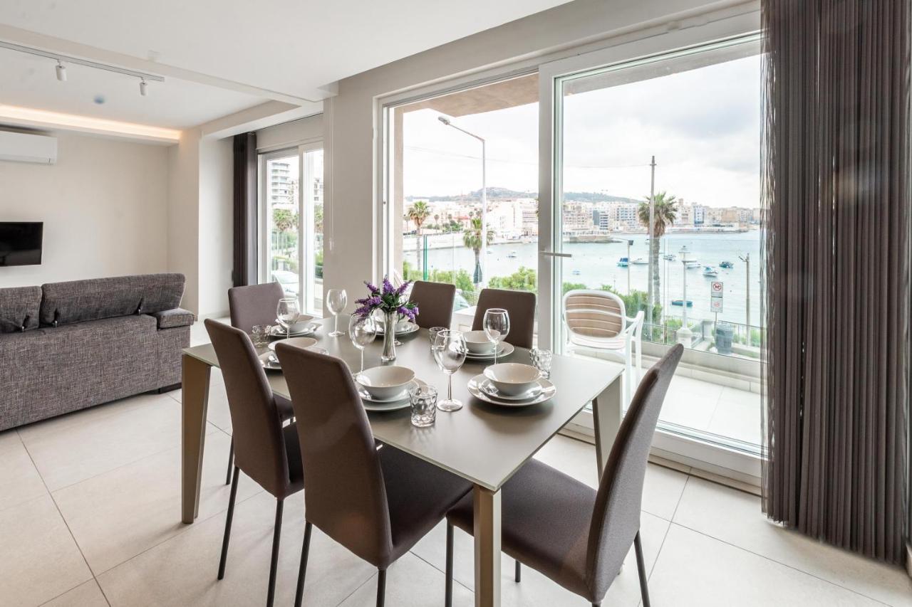 Seafront Luxury Apartment St. Paul's Bay Ngoại thất bức ảnh